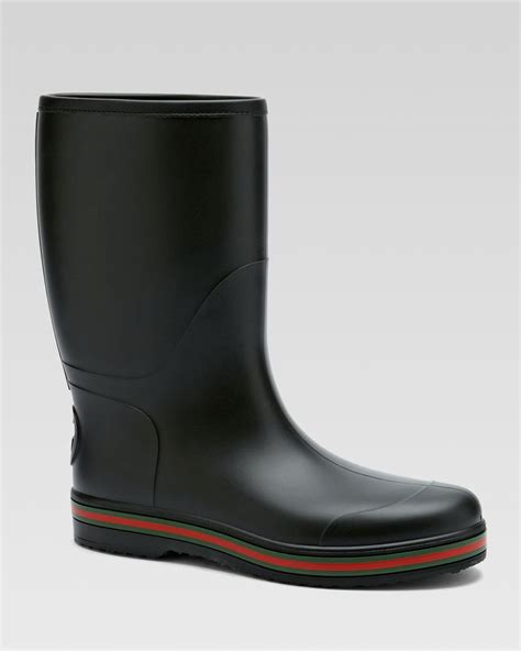 all black gucci rain boots|gucci timberland boots for men.